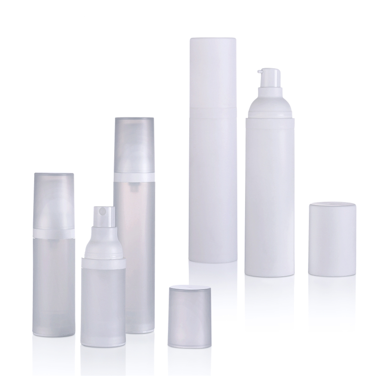 15 ml 20 ml 30 ml 50 ml 80 ml Frosted Desktop Airless Bottle PP Emulsjonsflaske Spray Fin Mist Table Bottle L13