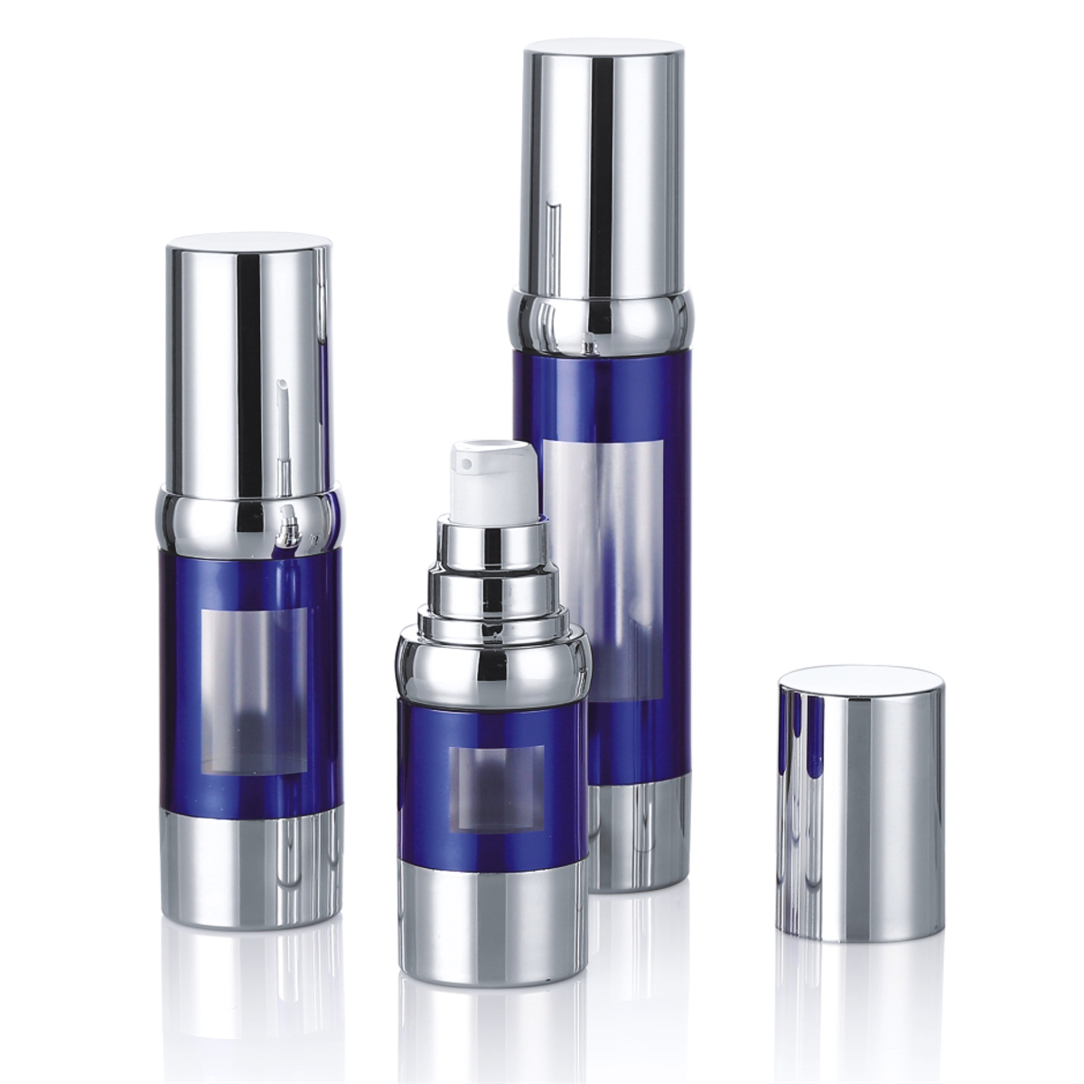 15 ml 30 ml 50 ml luftløs pumpeflaske Deluxe som Body Lotion Pump Head Essence Foundation BB Cream L18