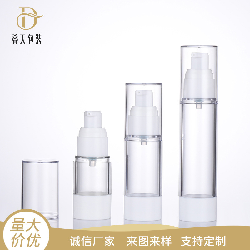 Lotion sub flaske 15 30 50 80 100 120 ml reisevann påfylling vakuumflaske lotion flaske