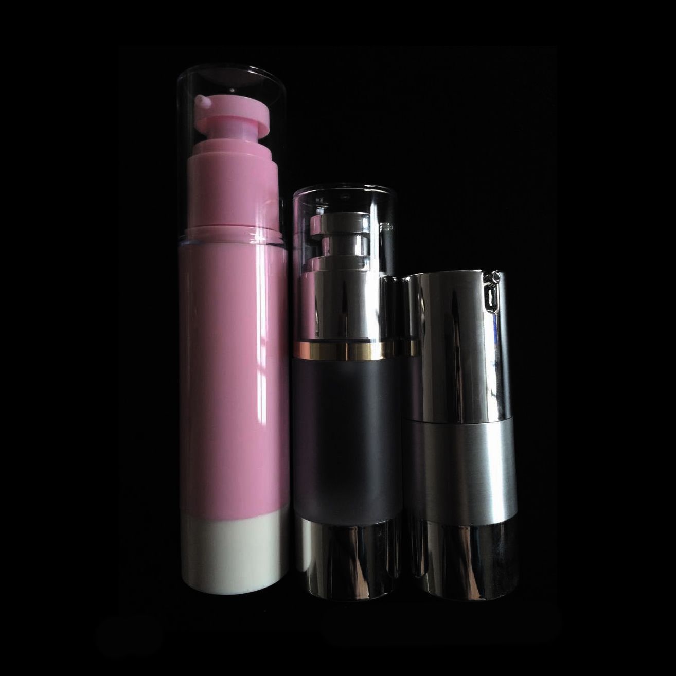 33mm Cosmetic Package 15 30 50 ml Pressetype Lotion Vacuum Bottle BB Cream Essence Moisturizing Powder