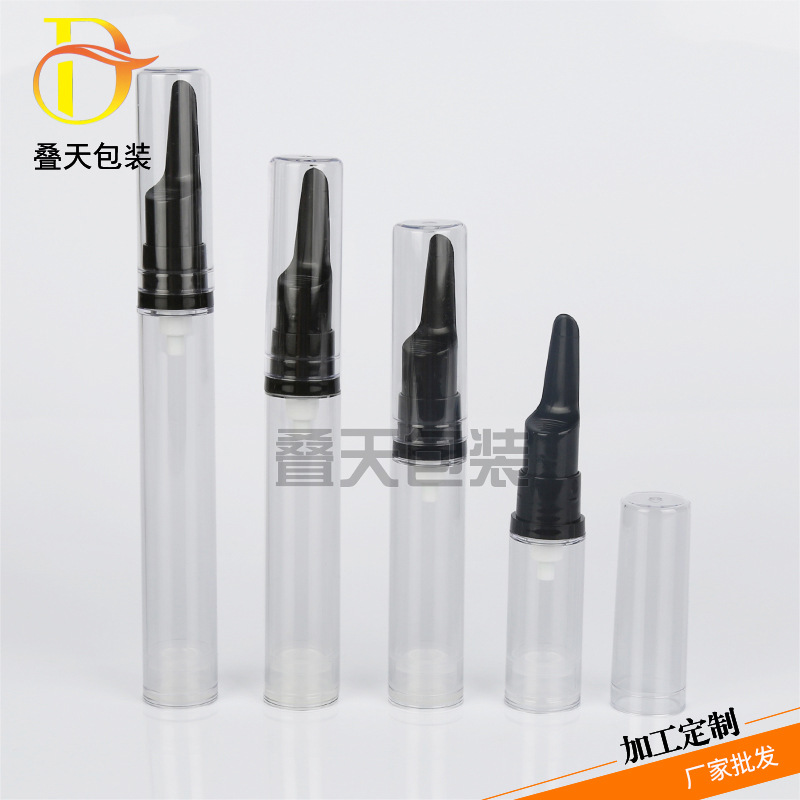 5 ml 10 ml 12 ml 15 ml vakuumpress lotion flaske øye krem ​​sub flaske øye kremflaske